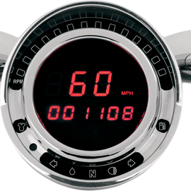 Big Dog Direct Plug-In Speedometer - Red LED