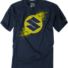 Youth Suzuki Overspray T-Shirt - Navy - XL