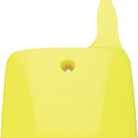 Front Number Plate - Neon Yellow