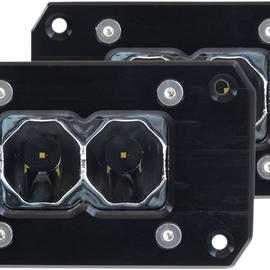 LED Light Bar - 2" Flush Mount Pair - Flood