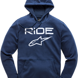 Ride 2.0 Hoodie - Navy/White - XL