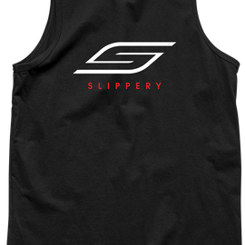 Slippery Tank Top - Black - Large