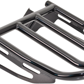 2-Up Backrest Luggage Rack - Gloss Black