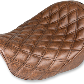 Renegade Seat - Lattice Stitched - Brown - Dyna