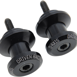 D-Axis Spools - Black - 6 mm