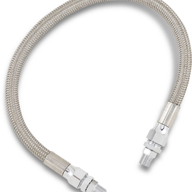 Oil Line with Fittings - Stainless Steel - 16"