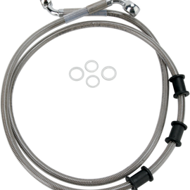 6" Brake Line - Front - Stainless Steel - FLSTN08-14