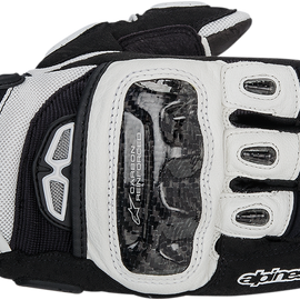 GP-Air Leather Gloves - Black/White - Large
