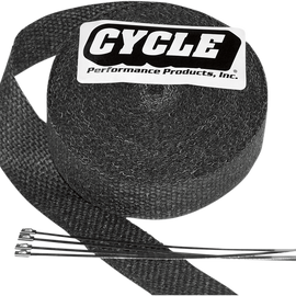 Exhaust Wrap Kit - Black - 2x25