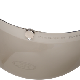 3-Snap Bubble Visor - Smoke