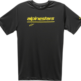 Tech Line Up Performance T-Shirt - Black - XL