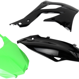 Replacement Body Kit - Green/Black - KXF450