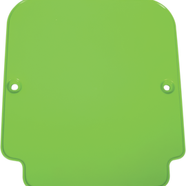 Front Number Plate - Green - Kawasaki