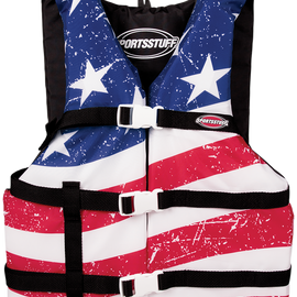 Stars & Stripes PFD Vest - Red/White/Blue - Universal