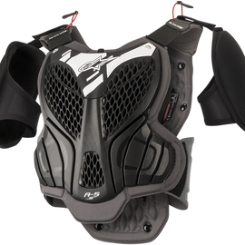 Youth A-5s Body Armor - Black/Gray - S/M