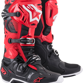 Tech 10 Boots - Black/Red - US 11