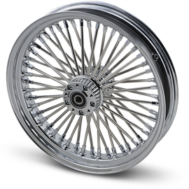 Rear Wheel - Single Disc/No ABS - Chrome - 16"x3.50" - '86-'98 FLT