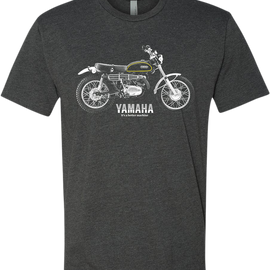 Yamaha DT1 Moto T-Shirt - Charcoal - Medium