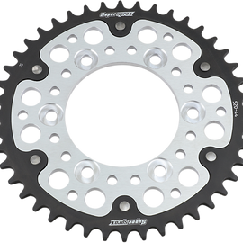 Stealth Rear Sprocket - 44-Tooth - Silver - Ducati