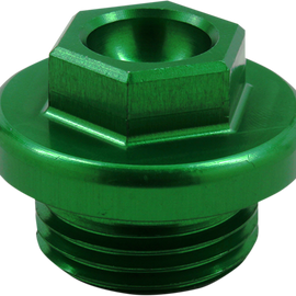 Oil Fill Plug - Green