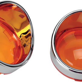 Visor-Style Bezel/Lenses - Amber