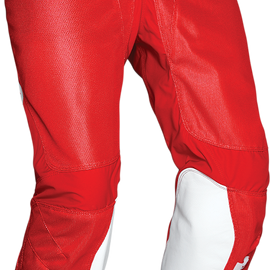 Youth Pulse Air Pants - White/Red - 28