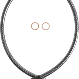 Brake Line - Front - 3/8" - 35° - 21" - KARBONFIBR
