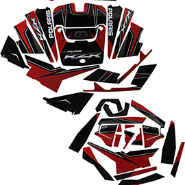 Complete Graphics Kit - Red - 2-Door - RZR