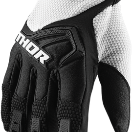 Youth Spectrum Gloves - Black/White - Medium