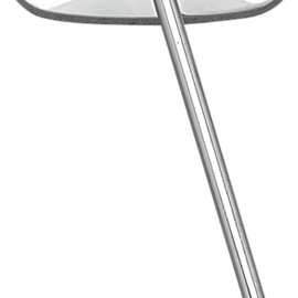 Plain Mirror with Low Rider Stem