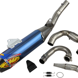 4.1 RCT Exhaust with MegaBomb - Anodized Titanium