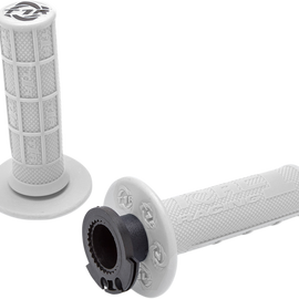 Grips - Defy - Lock-On - 4-Stroke - White