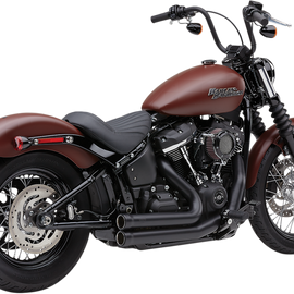 Escapes Negros 909 Cobra 18-20 Softail