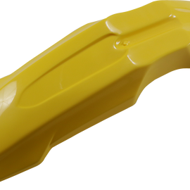 Universal Supermoto Front Fender - Dark Yellow