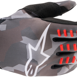 SMX-E Gloves - Gray/Camo/Red - 2XL