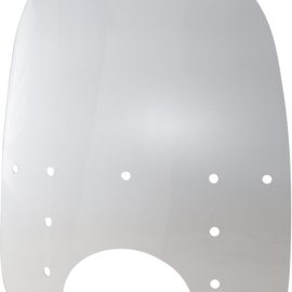 Fats Windshield - 21" - 9" Headlight Cutout - Clear - Plastic