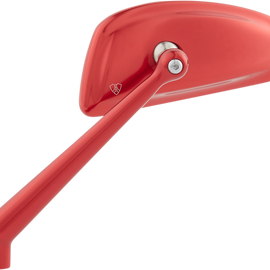 Tearchop Mirror - Lefthand - Red