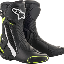 SMX+ Boots - Black/White/Yellow Fluorescent - US 9 / EU 43
