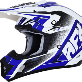 FX-17 Helmet - Force - Pearl White/Blue - Large