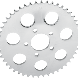 Rear Sprocket - Chrome - Dished - 46-Tooth