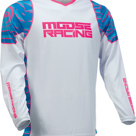 Qualifier Jersey - Blue/Pink - 4XL