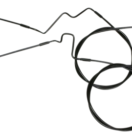 Lower Brake Line - Black/Black Fittings - Touring0574318627