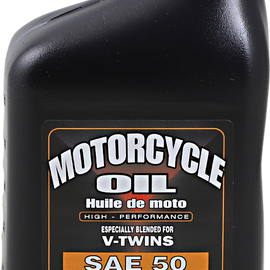 Engine Oil SAE 50 - 1 US quart - Case of 12