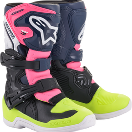 Tech 3S Boots - Black/Blue/Pink - US 12