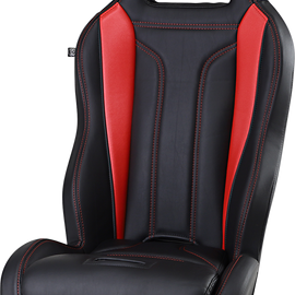 Performance Seat - Double T - Black/Red