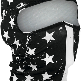 Balaclava - Black/White - Flag