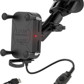 Device Holder - Tough-Charge™ - Charging - Wireless - Waterproof - Suction Cup Mount