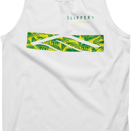 Slippery Tank Top - White - Small