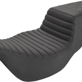 Step Up Seat - Tuck and Roll/Lattice Stitched - FLH