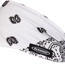 Mini Doo-Z Headwrap - White Paisley